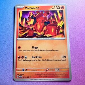 volcanion (025/132) - uncommon — pokémon: mega evolutions